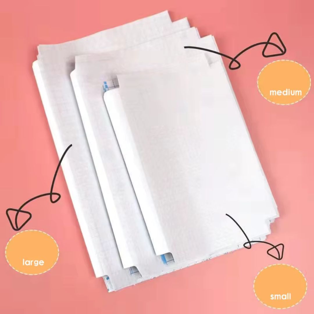 Self Adhesive Transparent Book Cover🔥(Pack Of 30)