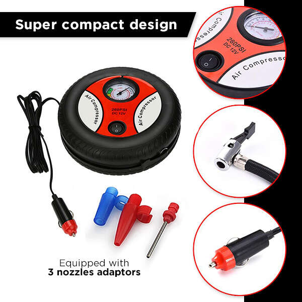 Portable Air Compressor Tyre Pump