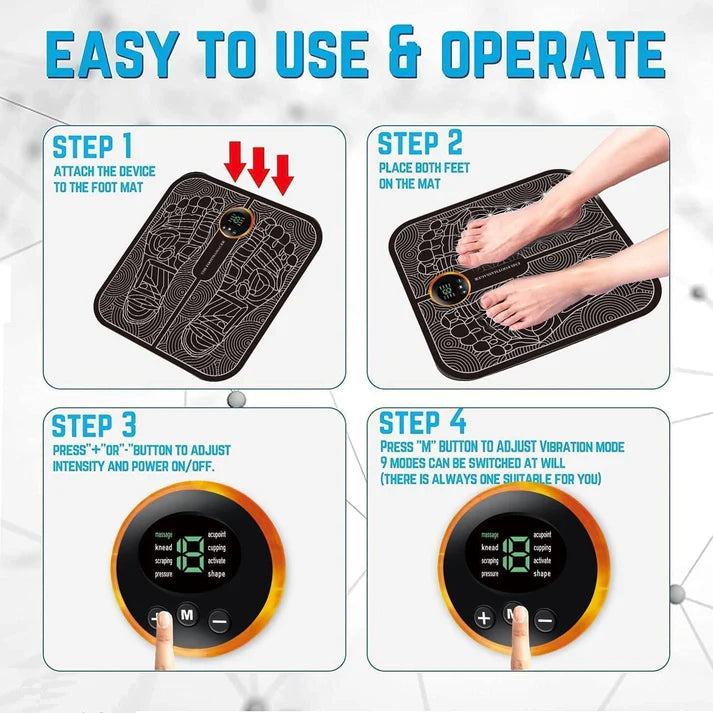 GD® Acu-points Stimulator Foot Mat Massager