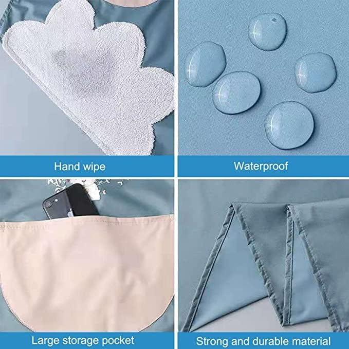 Kitchen Apron With Front Pocket