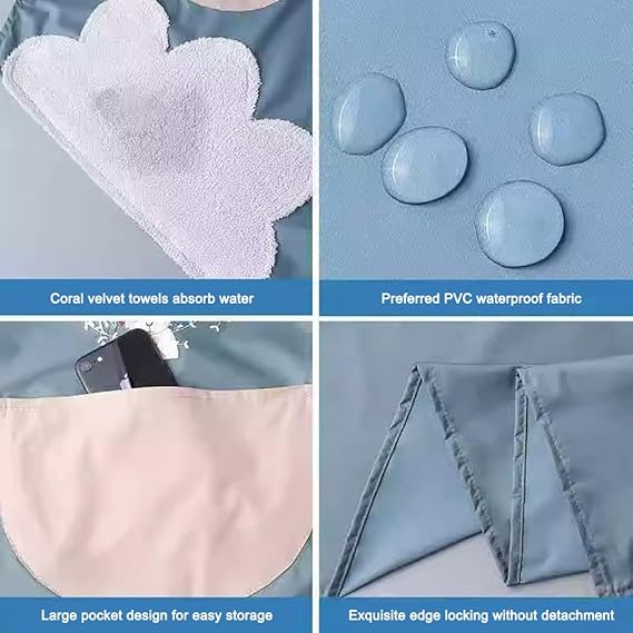 Kitchen Apron With Front Pocket