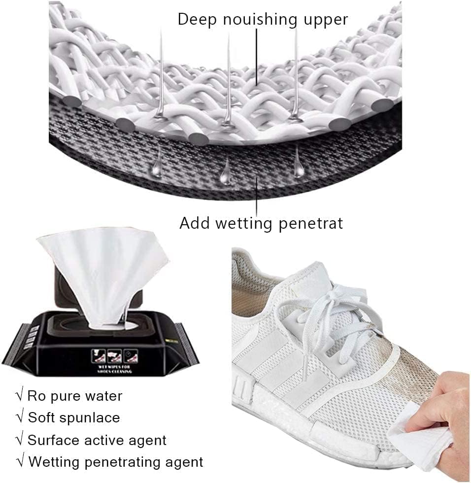 Instant Shoes Cleaning Wipes