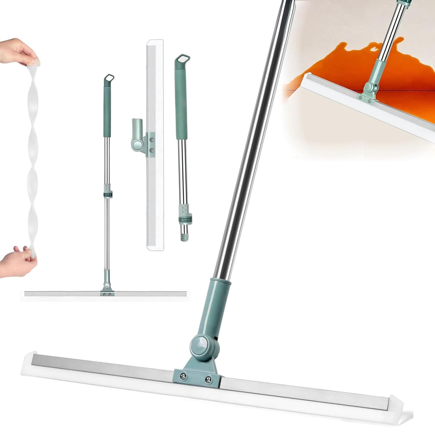 50-Inch Rotating Glass & Floor Cleaning Wiper 🔥