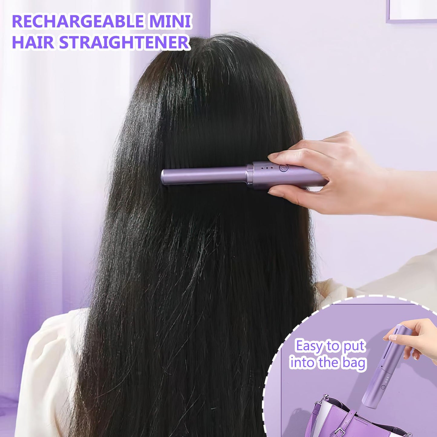 Rechargeable Mini Hair Straightener