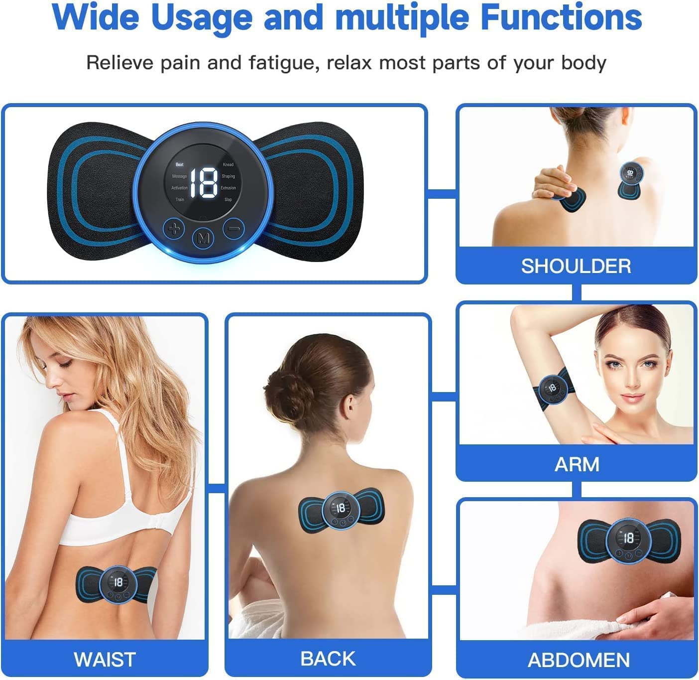4 in 1 Combo Offer-[Foot Massager+Body Massager+Head Scalp Massager]