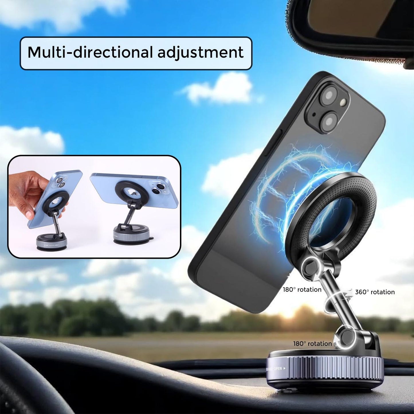 K007 Magnetic Phone Holder