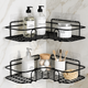 Self-Adhesive Bathroom Corner Shelf for Wall