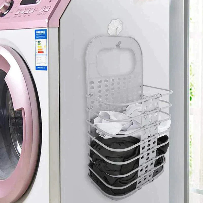 Multipurpose Hanging Laundry Basket-(Washing Machin Cleaning Tablet 10Pc)FREE